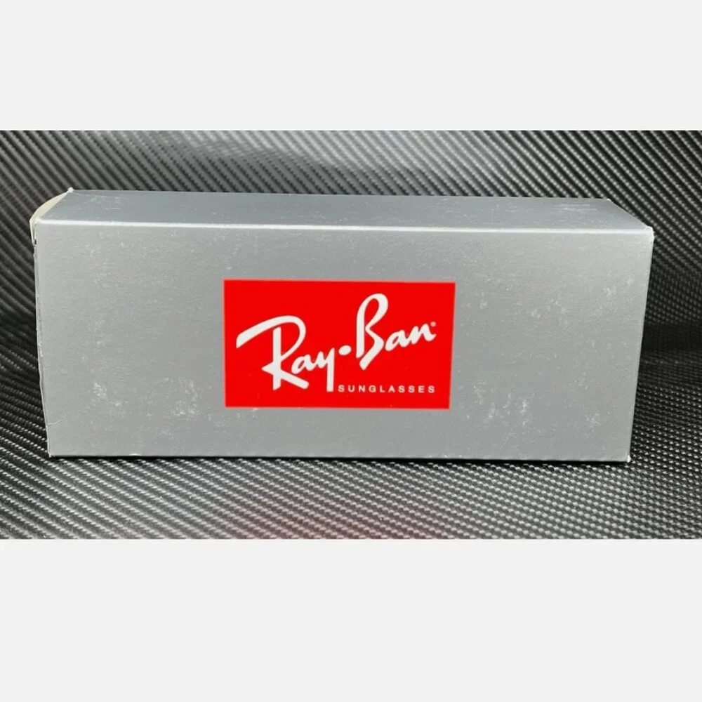 RAY BAN Titanium Grey Polarized 61 mm Men's Sunglasses